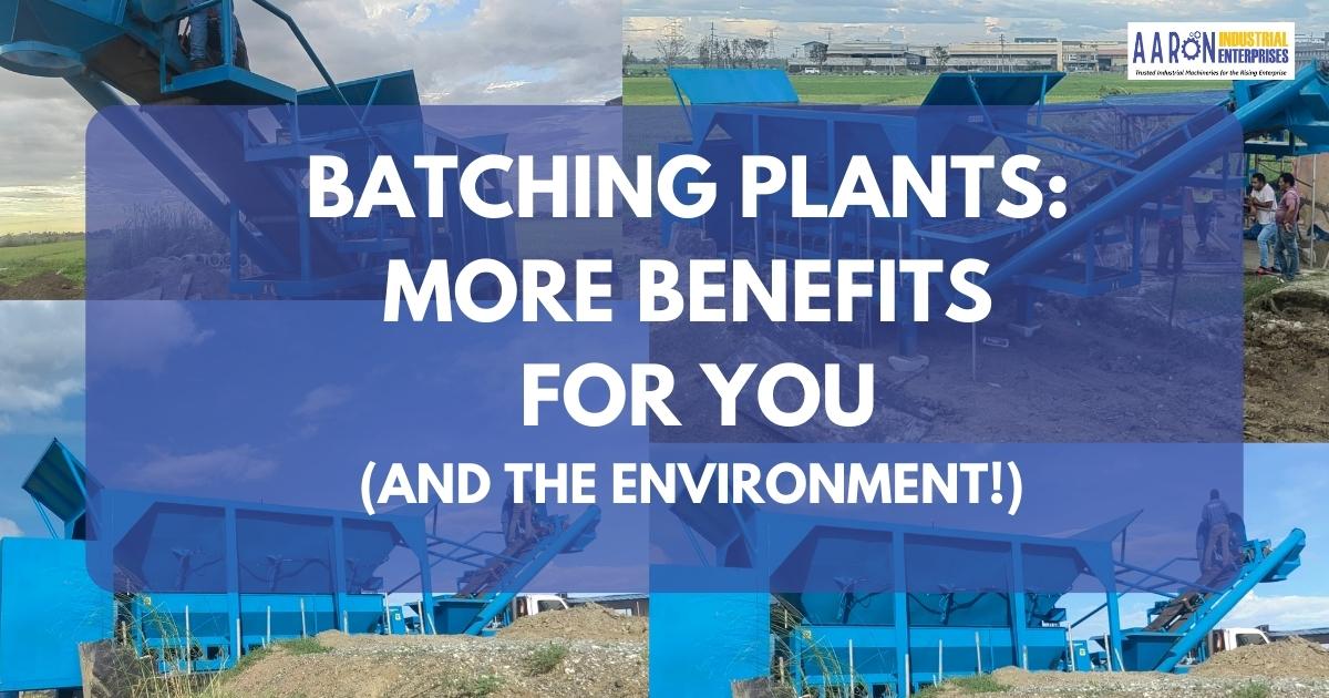 Unveiling the Power of Mobile Batching Plants: For your Construction Projects and the Environment