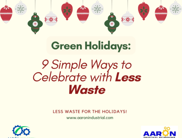 Green Holidays : 9 simple ways to celebrate with Less Waste
