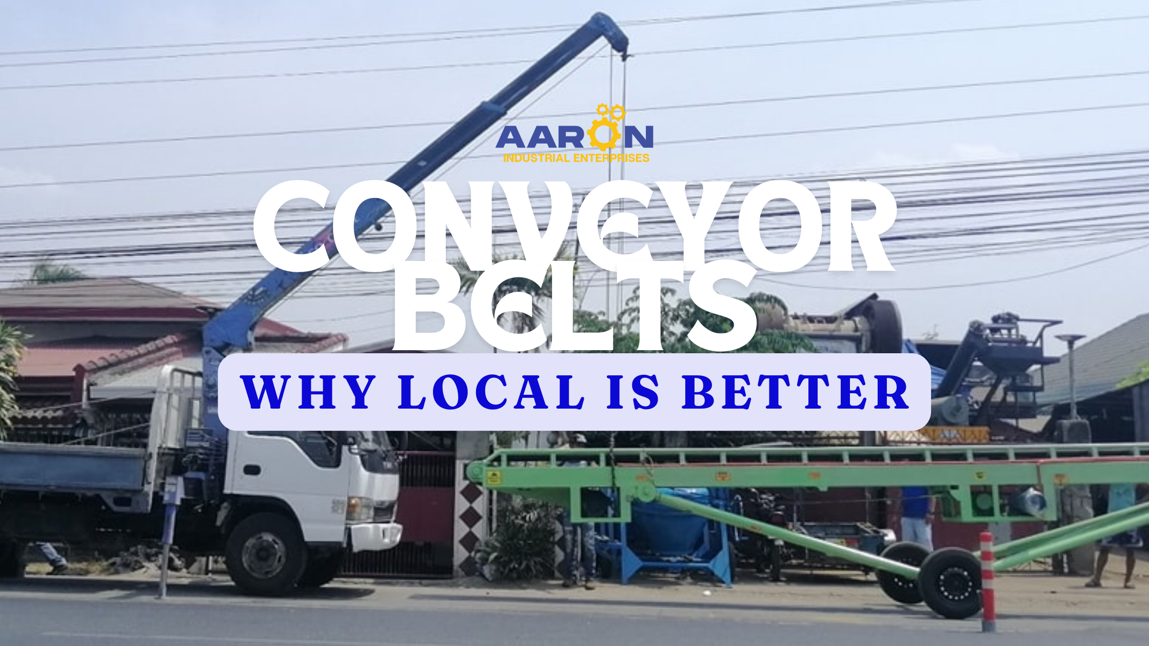 Why Locally Manufactured Conveyor Belts Are the Smart Choice for Your Business